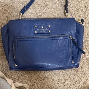 MSRP $298 Kate spade New York Baxter street crossbody bag in cobalt blue